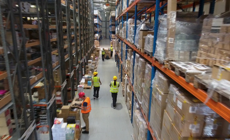 Warehouse workers