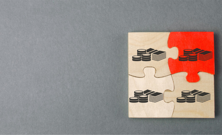 Wouden puzzle illustrating withholding money