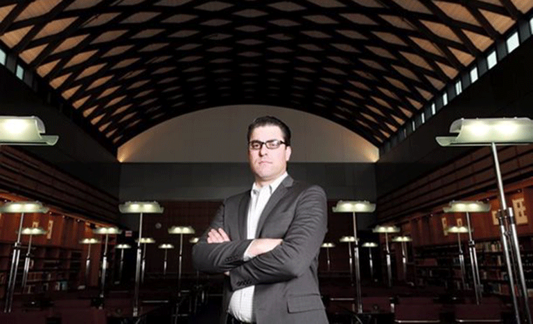 Photo of Daniel Martin Katz, an associate professor of law at Illinois Tech – Chicago Kent College of Law