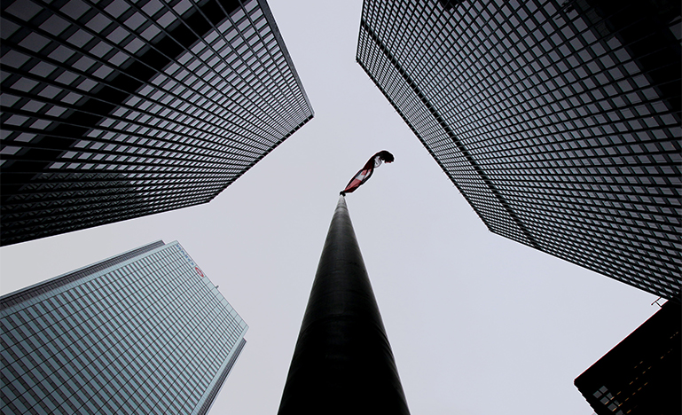 Business district