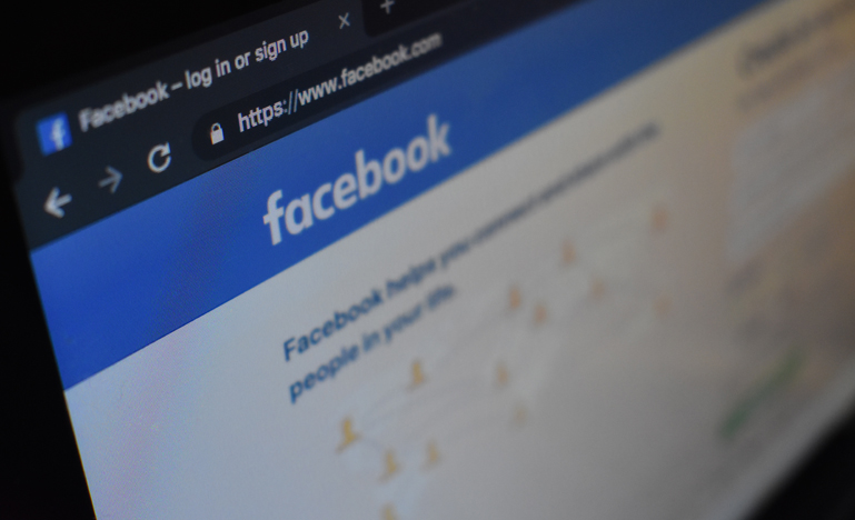 Image of a Facebook screen evoking need to fix national security ahead of the election