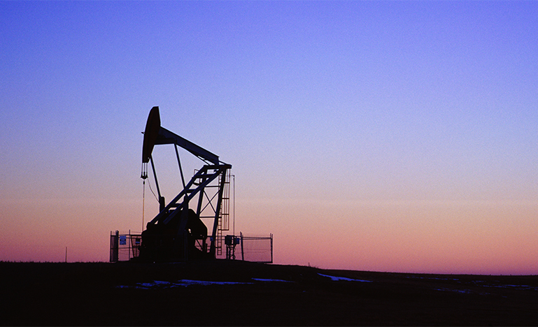 Panoramic Oil Pump Jack