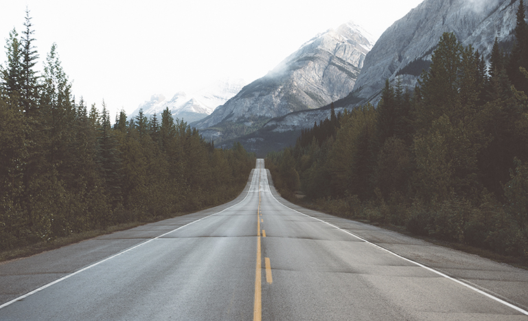 Long road