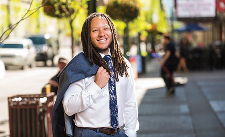 Joshua Sealy-Harrington, Blakes LLP, Calgary. Photo by Rob McMorris.