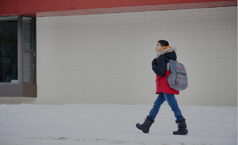 Going home after school