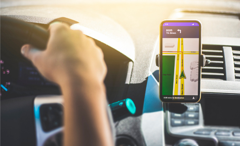 Hands-free in a car