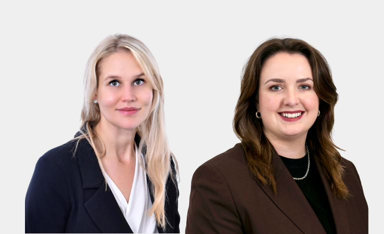 Amanda Chaboryk and Alex Hawley of PricewaterhouseCoopers