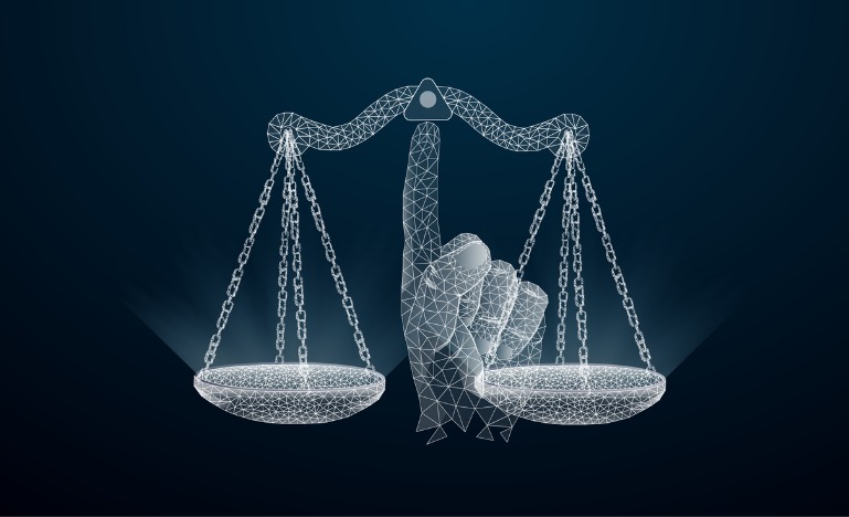Court data concept