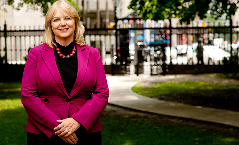 OBA President Lynne Vicars, also Senior Legal Counsel - Legal Practice Management & e-Discovery, Scotiabank
