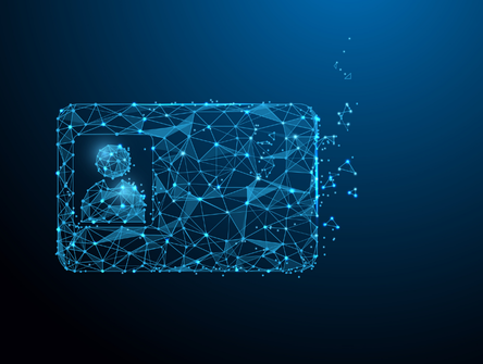 An illustration of the concept of a digital ID