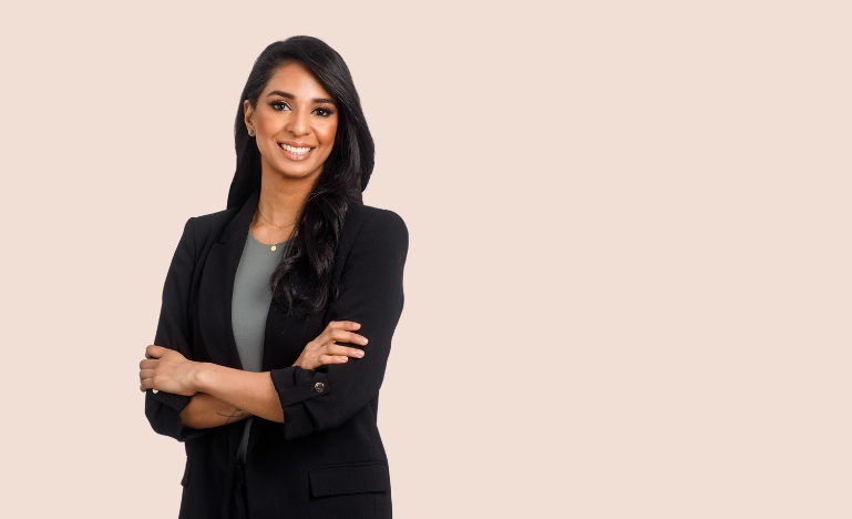 Chyanne Sharma, a family lawyer with Crossroads Law