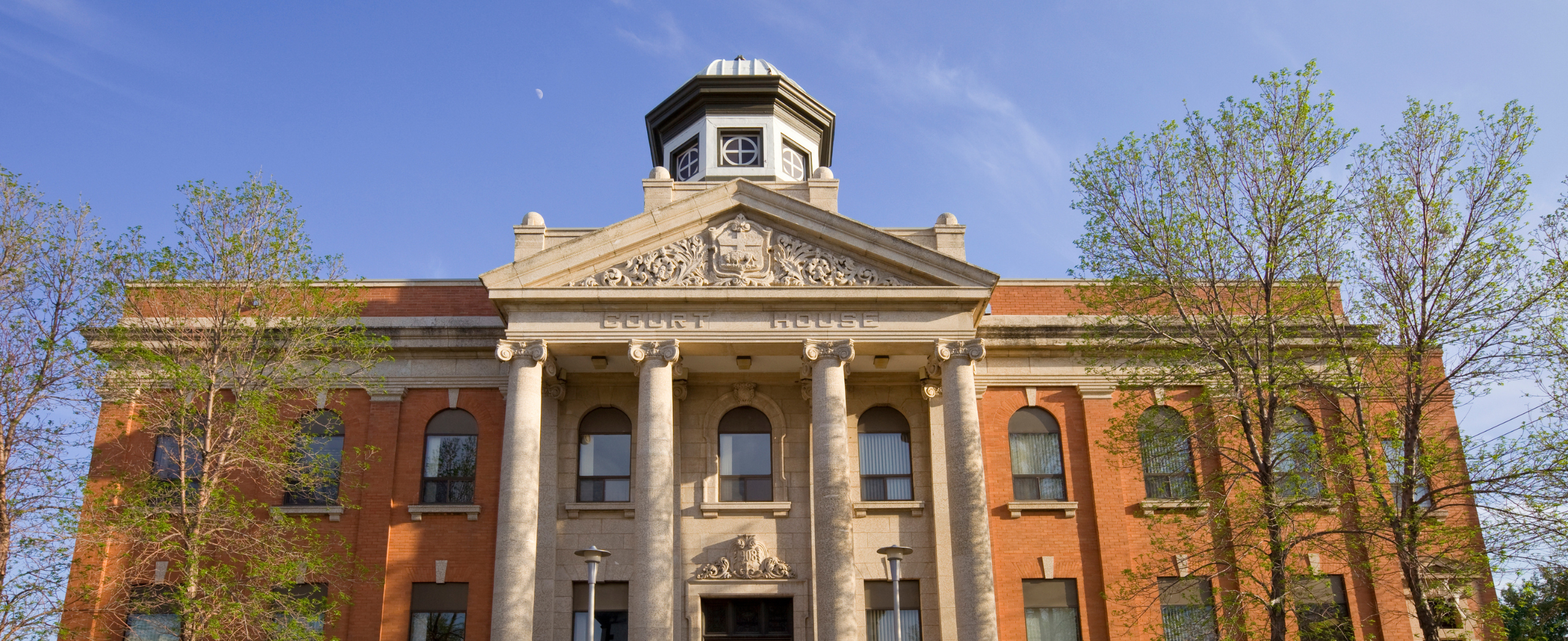 Le palais de justice de Brandon, au Manitoba