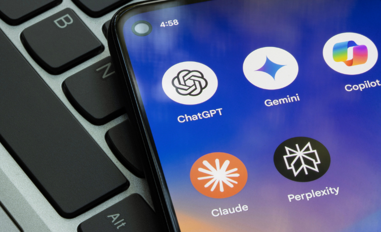 App icons on a smartphone