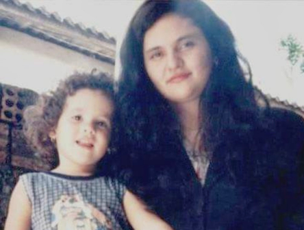 Lais Gomes and her mother Suzy Soares