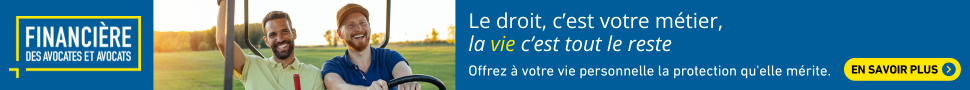 Le droit, c'est votre metier, la vie c'est tout le reste. Offrez a votre vie personnelle la protection qu'elle merite. En savoir plus. Financiere des avocates et avocats.
