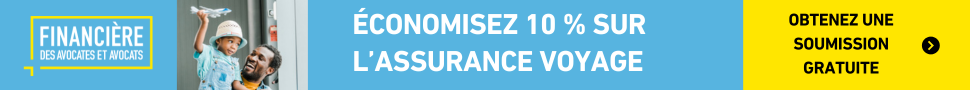 Économisez 10 % sur l'assurance voyage