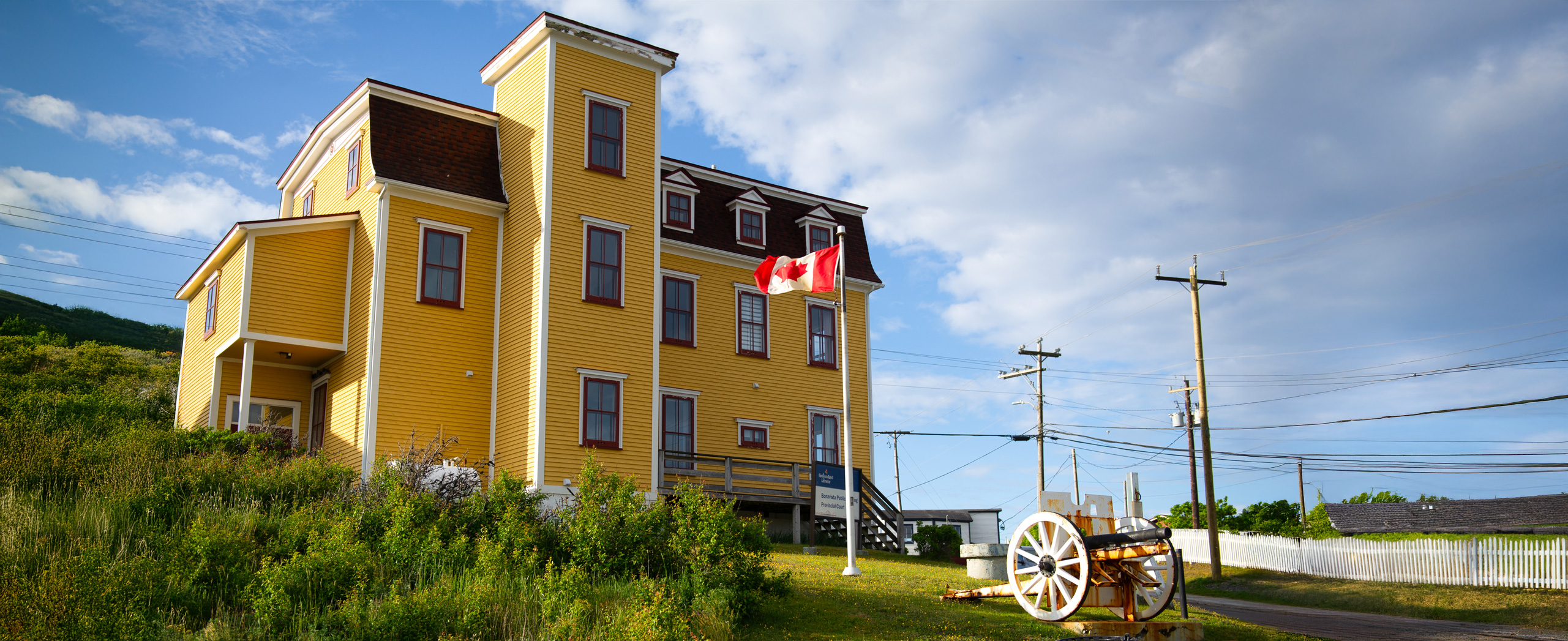 The former provincial courthouse in Bonavista, Newfoundland and Labrador