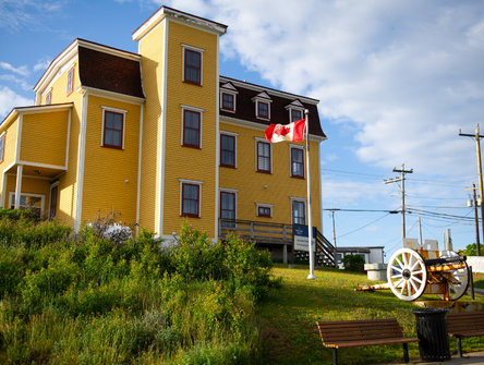 The former provincial courthouse in Bonavista, Newfoundland and Labrador