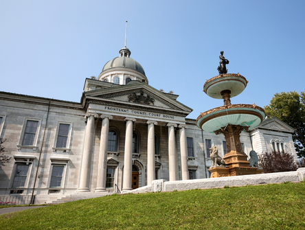 The Frontenac County Court House in Kingston, Ontario